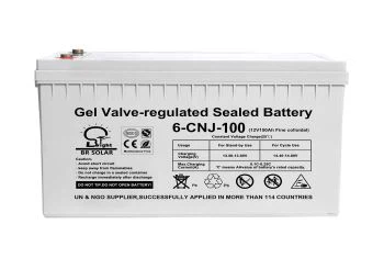 12V 100AH Solar Gel-batteri