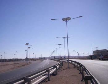 8M 60W Dobbeltarmer Solar Street Lights